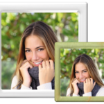 Fotoporcellana Quadrata Bordo Rilievo