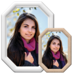 Fotoporcellana Ottagonale Bordo Rilievo