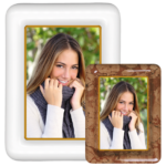 Fotoporcellana bordo rilevo Largo