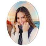 Fotocristallo Murano Ovale