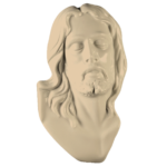 Medaglione Cristo Marea Beige