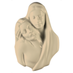 Medaglione Pietà Marea Beige