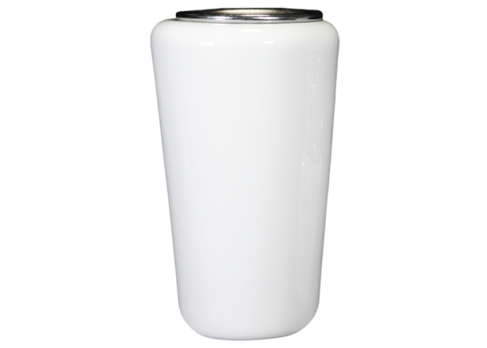 Vaso Porcellana Bianco Fotoceramica Bertelli