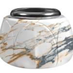 Vaso Incasso Fiore Marmorizzato