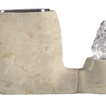 Monoblocco Marmorizzato Liscio Per Loculo P 8003M