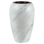Vaso Aurora Marmo Carrara