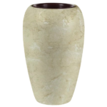 Vaso Aurora Marmo Botticino