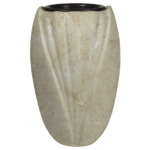 Vaso Marea Marmo Botticino