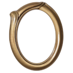 Cornice Ovale in Bronzo