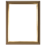 Cornice Filetto Largo Rettangolare in Bronzo