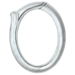 Cornice Ovale Marmo Carrara