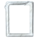 Cornice Rettangolare Marmo Carrara