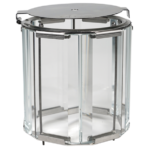 Portacero in Cristallo apertura dall'alto