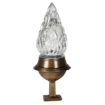 Lume Terreno in Bronzo