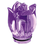 Cristallo Fiamme Tulipano 24% PBO - 7163