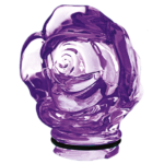 Cristallo Fiamme Rosa 24% PBO - 7113