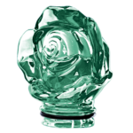 Cristallo Fiamme Rosa 24% PBO - 7158