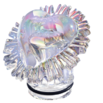 Cristallo Fiamme Cuore 24% PBO - 7197