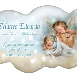 Targa Nuvola A Parete