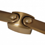 Chiavarda per Loculi con Finitura in Bronzo 4601