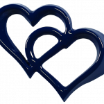 Cuore Doppio Blu