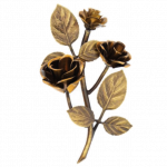 Rosa in Bronzo Sinistra 7751
