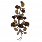 Rosa in Bronzo Sinistra 7754