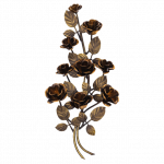 Rosa in Bronzo Destra 7759