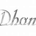 Carattere Corsivo Dohni Acciaio Inox