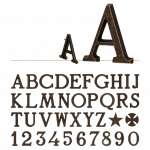 Carattere Romano Brunito