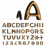 Carattere Hobo Bronzo