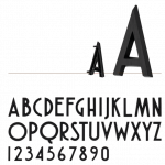 Carattere Moderno Dark