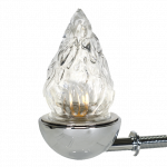 Illuminaimmagine Sfera Acciaio