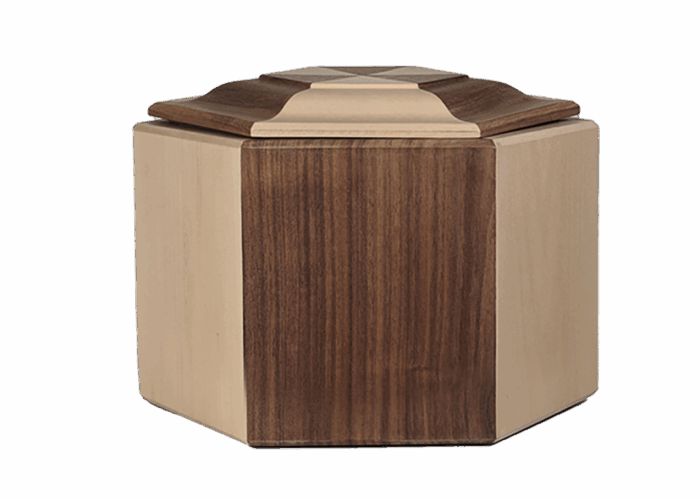 Urna in Legno Esagono - immagine 2