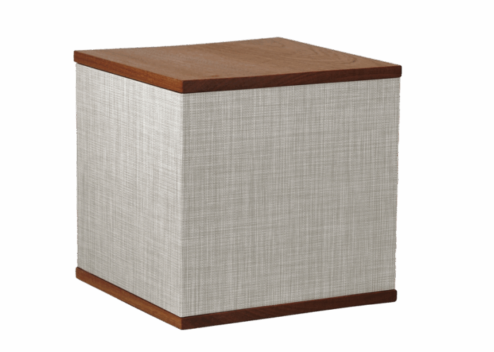 Urna in Legno Geometric Tessuto - immagine 1