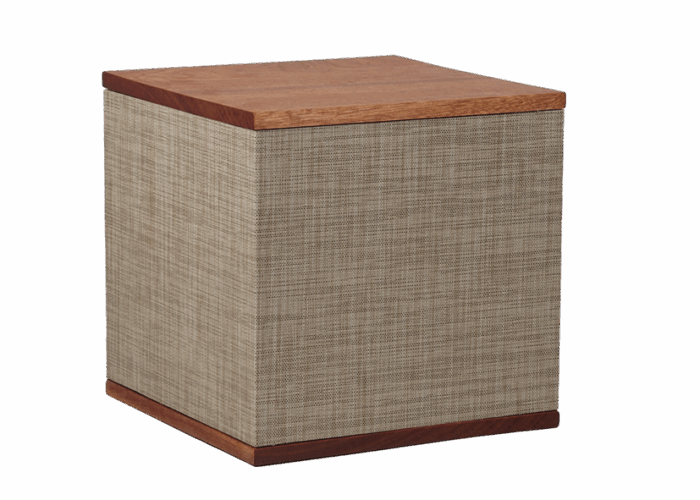 Urna in Legno Geometric Tessuto - immagine 2