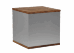 Urna in Legno Geometric Metallo