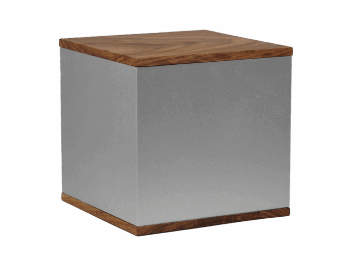 Urna in Legno Geometric Metallo - immagine 1