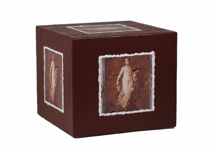 Urna in Legno Cubo Preziosa - immagine 2