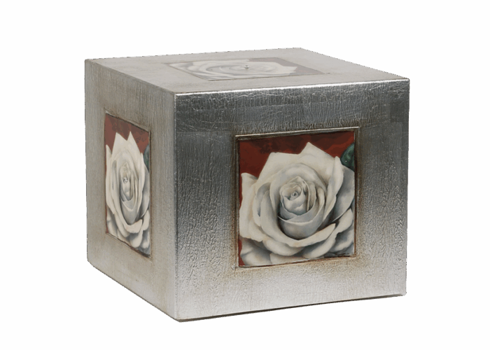 Urna in Legno Cubo Preziosa - immagine 4