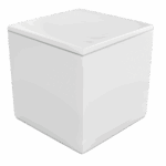 Urna in Porcellana Cubo