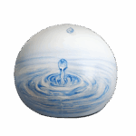 Urna in Porcellana dipinta a mano 6585